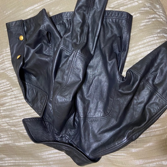 Real leather black jacket - Picture 3 of 10